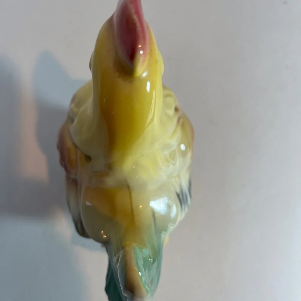 Ceramic Rooster Figurine (Vintage, 1950s)